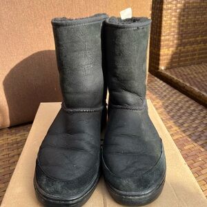 UGG Black Suede Boots